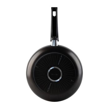 Sartén Antiadherente Vasconia Esencial de Aluminio 26 cm - Negro
