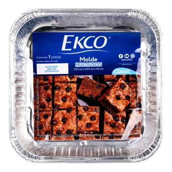 Set de Charolas Cuadradas Para Pan de Aluminio Ekco 3 Piezas